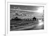 Fishing Pier Fort Myers Beach at Sunset - Florida-Philippe Hugonnard-Framed Photographic Print