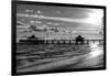 Fishing Pier Fort Myers Beach at Sunset - Florida-Philippe Hugonnard-Framed Photographic Print