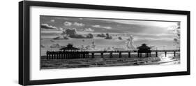 Fishing Pier Fort Myers Beach at Sunset - Florida-Philippe Hugonnard-Framed Photographic Print