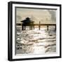 Fishing Pier Fort Myers Beach at Sunset - Florida-Philippe Hugonnard-Framed Photographic Print