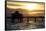 Fishing Pier Fort Myers Beach at Sunset-Philippe Hugonnard-Framed Stretched Canvas