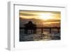 Fishing Pier Fort Myers Beach at Sunset-Philippe Hugonnard-Framed Photographic Print