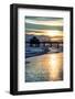 Fishing Pier Fort Myers Beach at Sunset-Philippe Hugonnard-Framed Premium Photographic Print