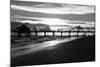 Fishing Pier Fort Myers Beach at Sunset-Philippe Hugonnard-Mounted Photographic Print