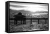 Fishing Pier Fort Myers Beach at Sunset-Philippe Hugonnard-Framed Stretched Canvas