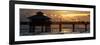 Fishing Pier Fort Myers Beach at Sunset-Philippe Hugonnard-Framed Photographic Print