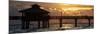 Fishing Pier Fort Myers Beach at Sunset-Philippe Hugonnard-Mounted Photographic Print