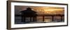 Fishing Pier Fort Myers Beach at Sunset-Philippe Hugonnard-Framed Photographic Print