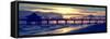 Fishing Pier Fort Myers Beach at Sunset-Philippe Hugonnard-Framed Stretched Canvas