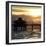 Fishing Pier Fort Myers Beach at Sunset-Philippe Hugonnard-Framed Photographic Print