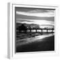 Fishing Pier Fort Myers Beach at Sunset-Philippe Hugonnard-Framed Photographic Print