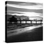 Fishing Pier Fort Myers Beach at Sunset-Philippe Hugonnard-Stretched Canvas