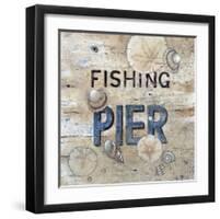 Fishing Pier-Arnie Fisk-Framed Giclee Print