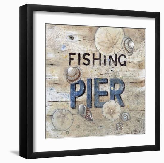 Fishing Pier-Arnie Fisk-Framed Giclee Print