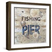 Fishing Pier-Arnie Fisk-Framed Giclee Print