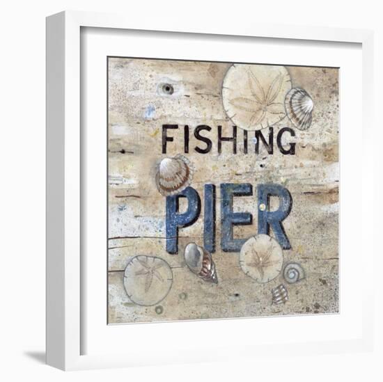 Fishing Pier-Arnie Fisk-Framed Giclee Print
