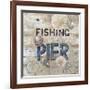 Fishing Pier-Arnie Fisk-Framed Giclee Print