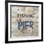 Fishing Pier-Arnie Fisk-Framed Giclee Print