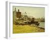 Fishing Pier-John Joseph Enneking-Framed Giclee Print