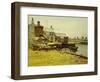 Fishing Pier-John Joseph Enneking-Framed Giclee Print