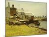 Fishing Pier-John Joseph Enneking-Mounted Giclee Print