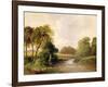 Fishing: Playing a Fish-William E. Jones-Framed Giclee Print