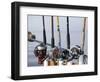 Fishing Poles, Alaska, Usa-Savanah Stewart-Framed Photographic Print