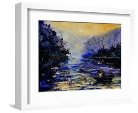 Fishing Pond-Pol Ledent-Framed Art Print