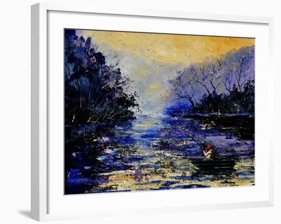 Fishing Pond-Pol Ledent-Framed Art Print