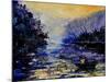 Fishing Pond-Pol Ledent-Mounted Art Print