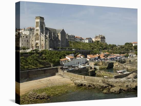 Fishing Port, Biarritz, Basque Country, Pyrenees-Atlantiques, Aquitaine, France, Europe-Robert Harding-Stretched Canvas