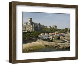 Fishing Port, Biarritz, Basque Country, Pyrenees-Atlantiques, Aquitaine, France, Europe-Robert Harding-Framed Photographic Print