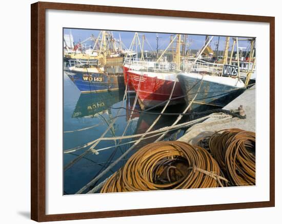 Fishing Port, Kilmore Quay, County Wexford, Leinster, Eire (Ireland)-Bruno Barbier-Framed Photographic Print