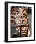 Fishing Port, Lesvos, Mithymna, Northeastern Aegean Islands, Greece-Walter Bibikow-Framed Photographic Print