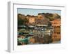 Fishing Port, Lesvos, Mithymna, Northeastern Aegean Islands, Greece-Walter Bibikow-Framed Photographic Print