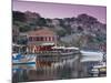 Fishing Port, Lesvos, Mithymna, Northeastern Aegean Islands, Greece-Walter Bibikow-Mounted Photographic Print