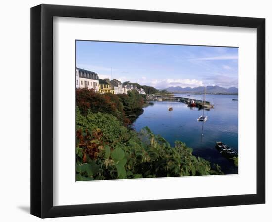 Fishing Port, Roundstone Village, Connemara, County Galway, Connacht, Eire (Ireland)-Bruno Barbier-Framed Photographic Print