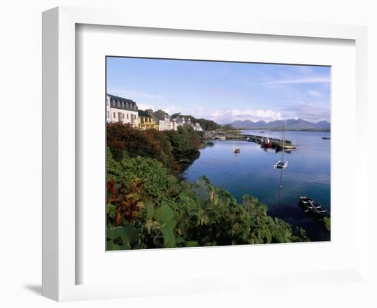 Fishing Port, Roundstone Village, Connemara, County Galway, Connacht, Eire (Ireland)-Bruno Barbier-Framed Photographic Print