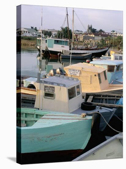 Fishing Port, St. John's, Antigua, Leeward Islands, West Indies, Caribbean, Central America-Bruno Barbier-Stretched Canvas