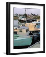 Fishing Port, St. John's, Antigua, Leeward Islands, West Indies, Caribbean, Central America-Bruno Barbier-Framed Photographic Print