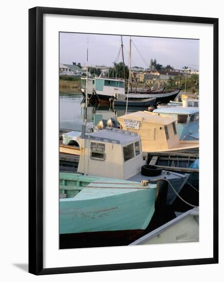 Fishing Port, St. John's, Antigua, Leeward Islands, West Indies, Caribbean, Central America-Bruno Barbier-Framed Photographic Print