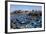 Fishing Port with Traditional Boats in Front of the Old Fort-Stuart Black-Framed Photographic Print