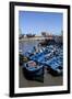 Fishing Port with Traditional Boats in Front of the Old Fort-Stuart Black-Framed Photographic Print