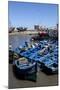 Fishing Port with Traditional Boats in Front of the Old Fort-Stuart Black-Mounted Photographic Print