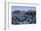 Fishing Port with Traditional Boats in Front of the Old Fort-Stuart Black-Framed Photographic Print