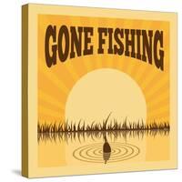 Fishing Poster-Macrovector-Stretched Canvas