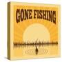 Fishing Poster-Macrovector-Stretched Canvas