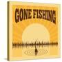 Fishing Poster-Macrovector-Stretched Canvas