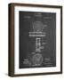 Fishing Reel Patent-null-Framed Art Print