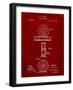 Fishing Reel Patent-Cole Borders-Framed Art Print